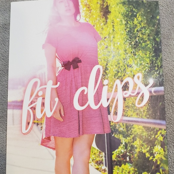 Sweet Pink Fit Clips Poppy Clips - Picture 3 of 5